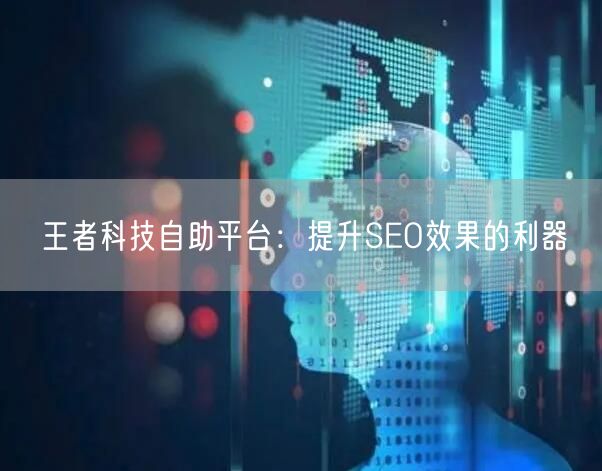 王者科技自助平台：提升SEO效果的利器